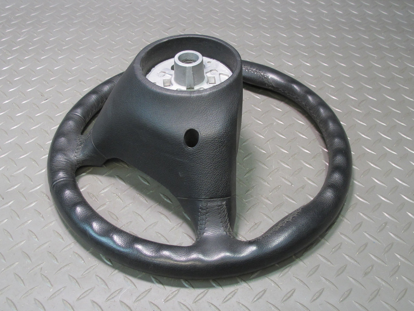 2000-2004 Porsche Boxster 986 M/T 3-SPOKE Driver Steering Leather Black