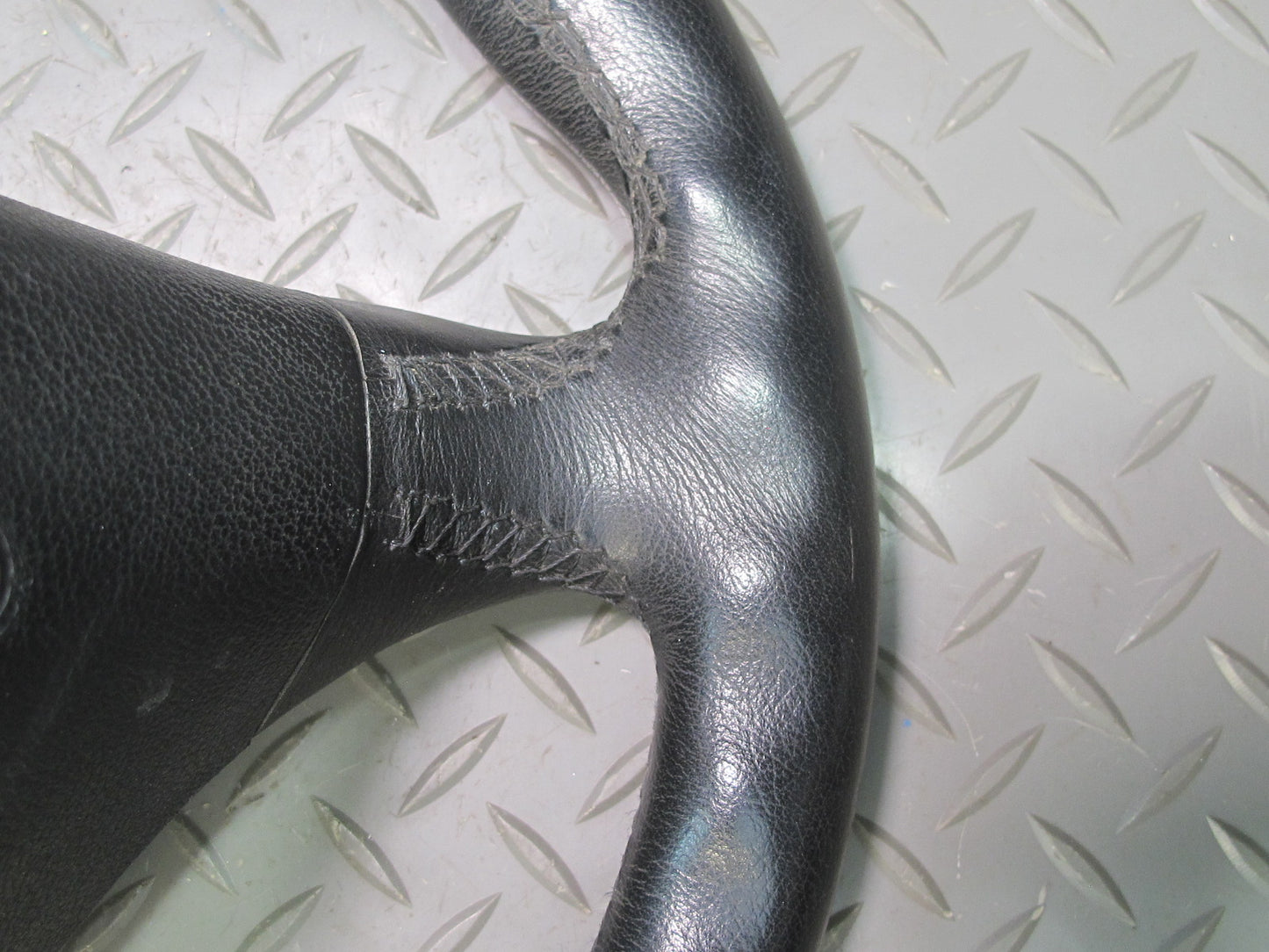 2000-2004 Porsche Boxster 986 M/T 3-SPOKE Driver Steering Leather Black