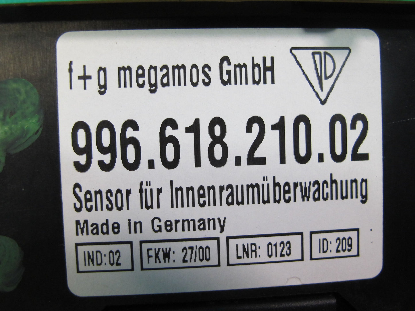 1999-2004 Porsche Boxster 986 Overhead Console Dome Reading Light Lamp