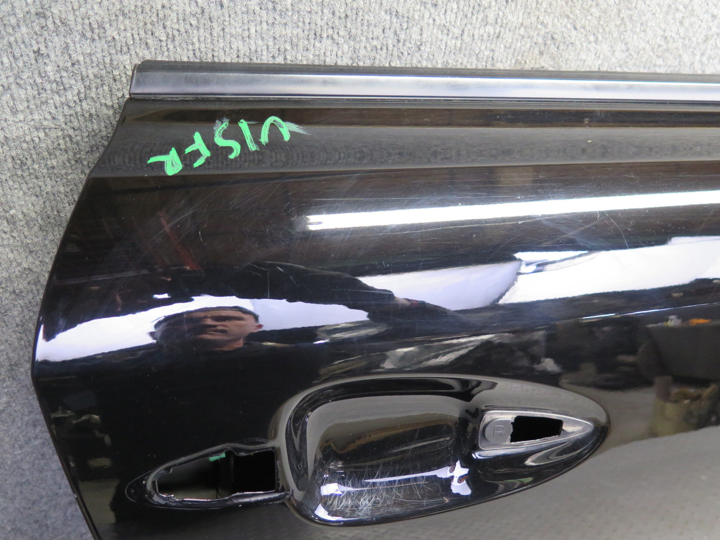 10-13 Lexus IS350 IS250 Convertible Right Pass Door Shell Panel Obsidian 87K OEM