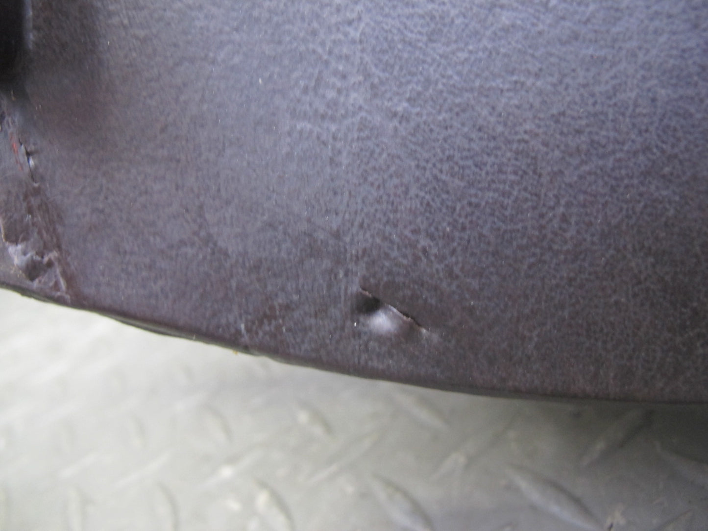 81-85 Mercedes R107 Front Center Console Trim Cover Panel Brown OEM