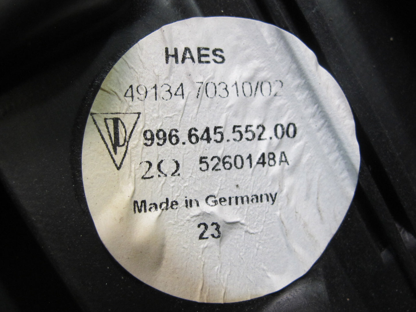 2001 Porsche Boxster 986 Front Right & Left Side Door Audio Speaker Box Set