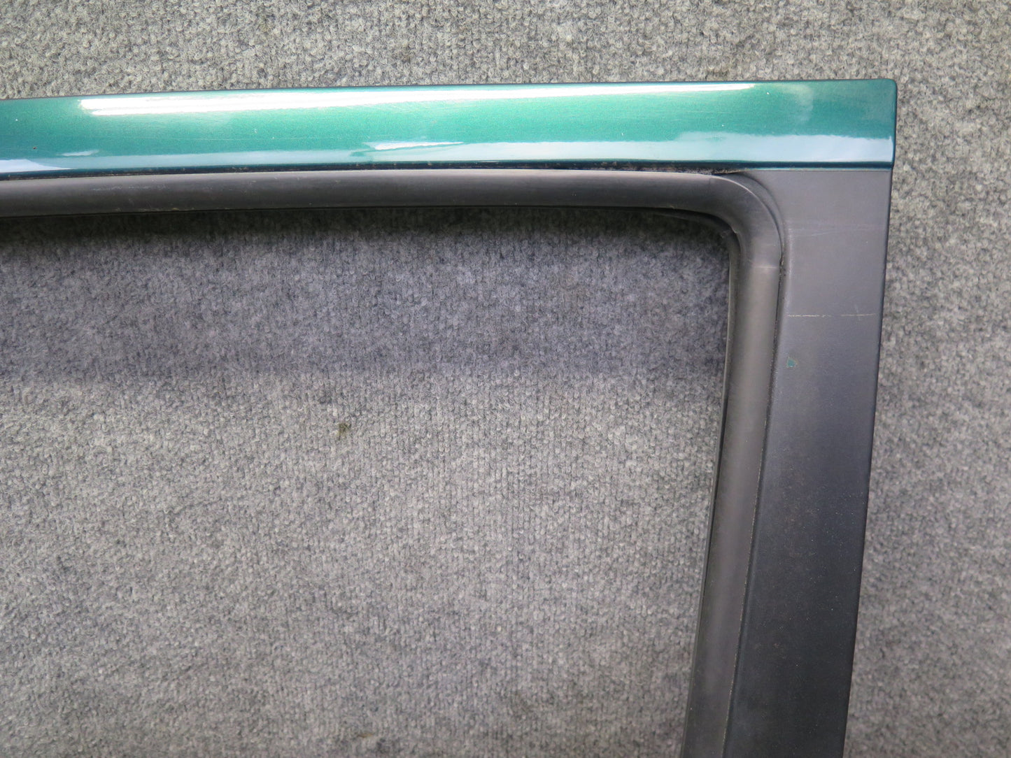 99-03 VW Eurovan T4 Front Left Door Shell Panel Green Pearl OEM