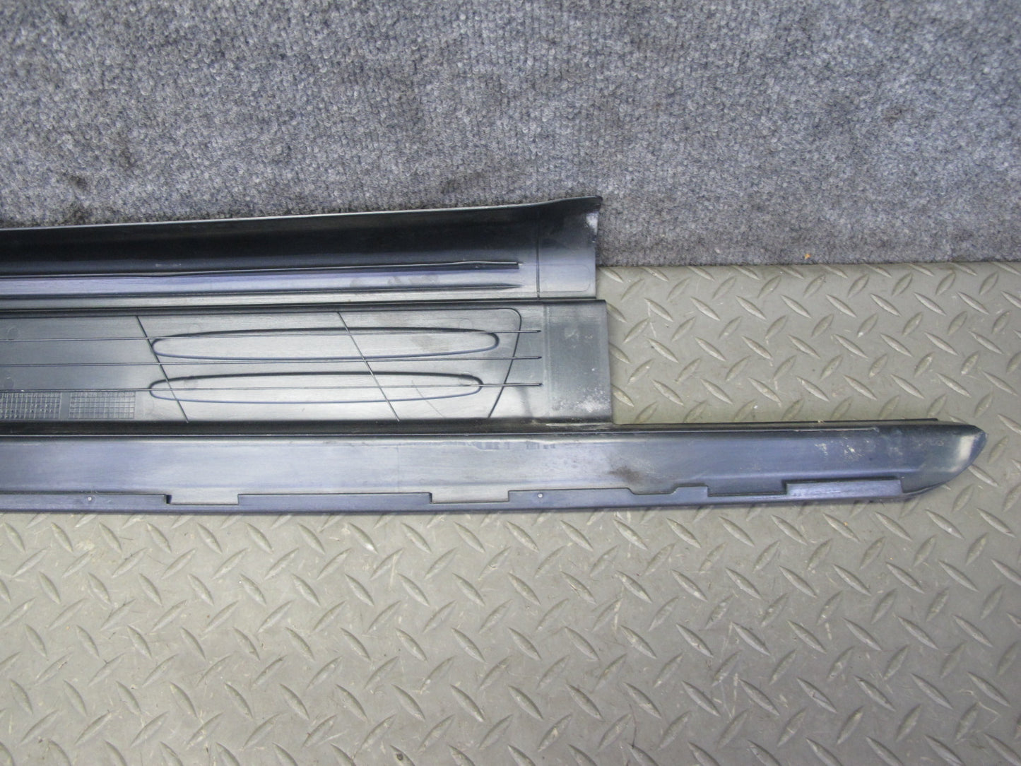 05-11 Mercedes R171 SLK55 AMG Set of 2 Door Scuff Sill Plate Trim Panel OEM