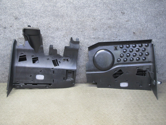 06-11 Mercedes R171 SLK55 AMG Right & Left Under Dash Lower Trim Panel Set OEM