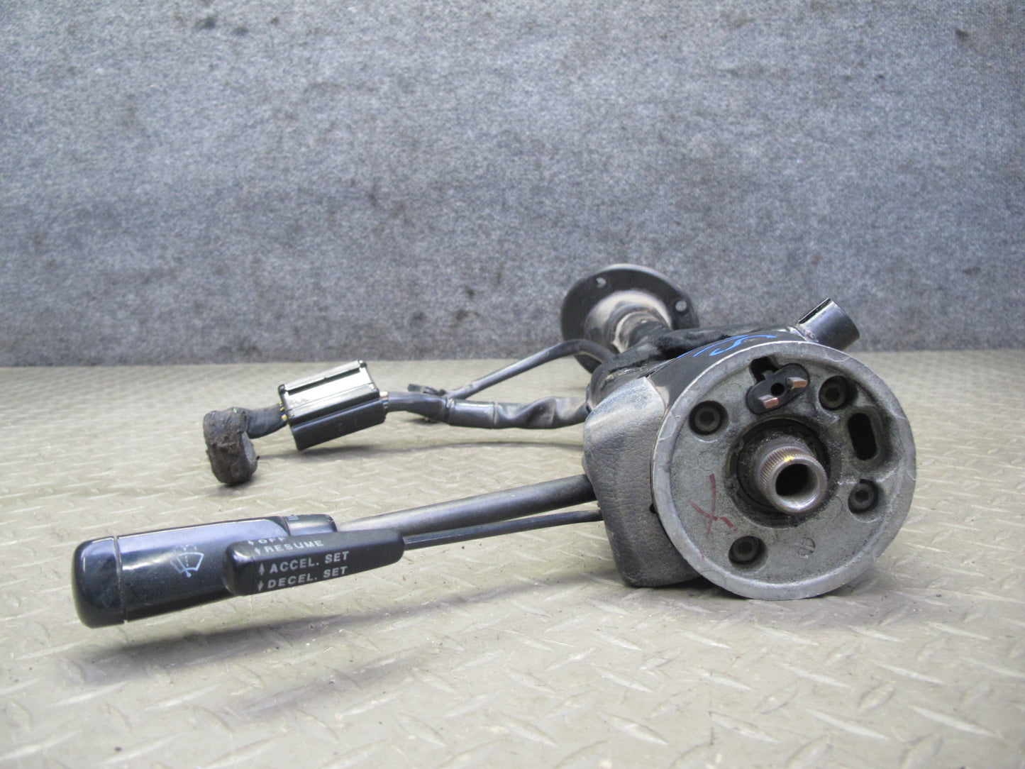 81-85 Mercedes R107 380SL Steering Column w Wiper Washer & Cruise Switch OEM