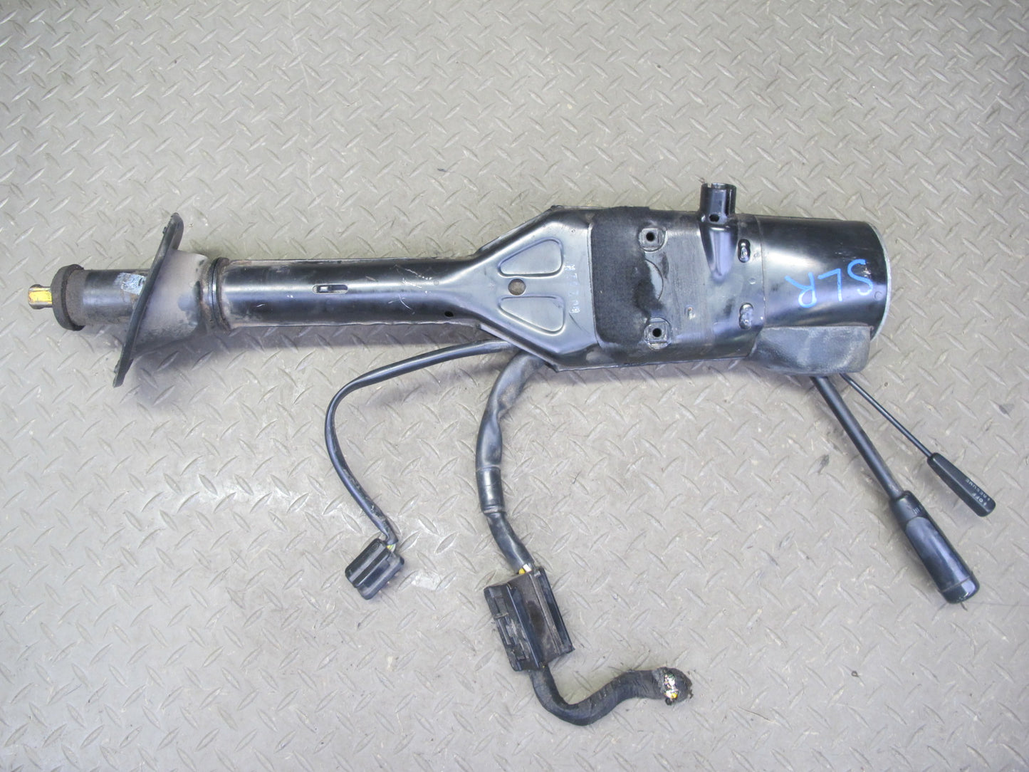 81-85 Mercedes R107 380SL Steering Column w Wiper Washer & Cruise Switch OEM