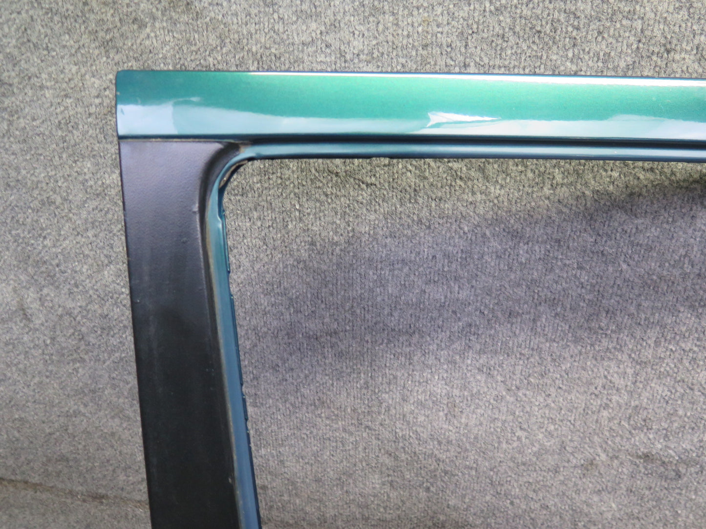 99-03 VW Eurovan T4 Front Right Door Shell Panel Green Pearl OEM