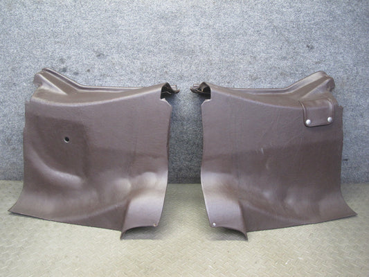 73-89 Mercedes R107 Convertible Set of 2 Rear Quarter Interior Trim Panel OEM