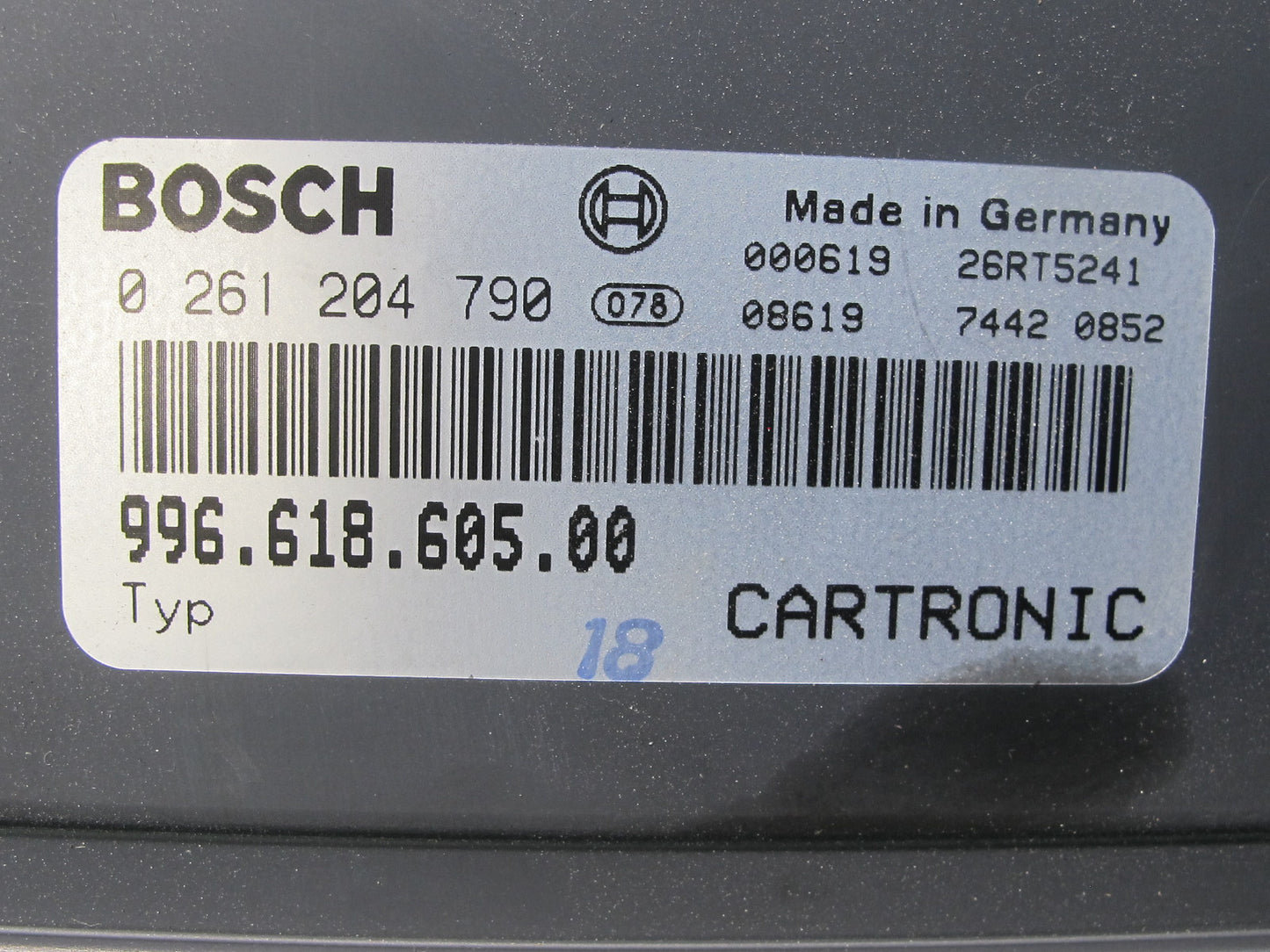 2001 Porsche Boxster 986 M96.22 M/T Engine ECU Immo Ignition Lock KEY Handle Set