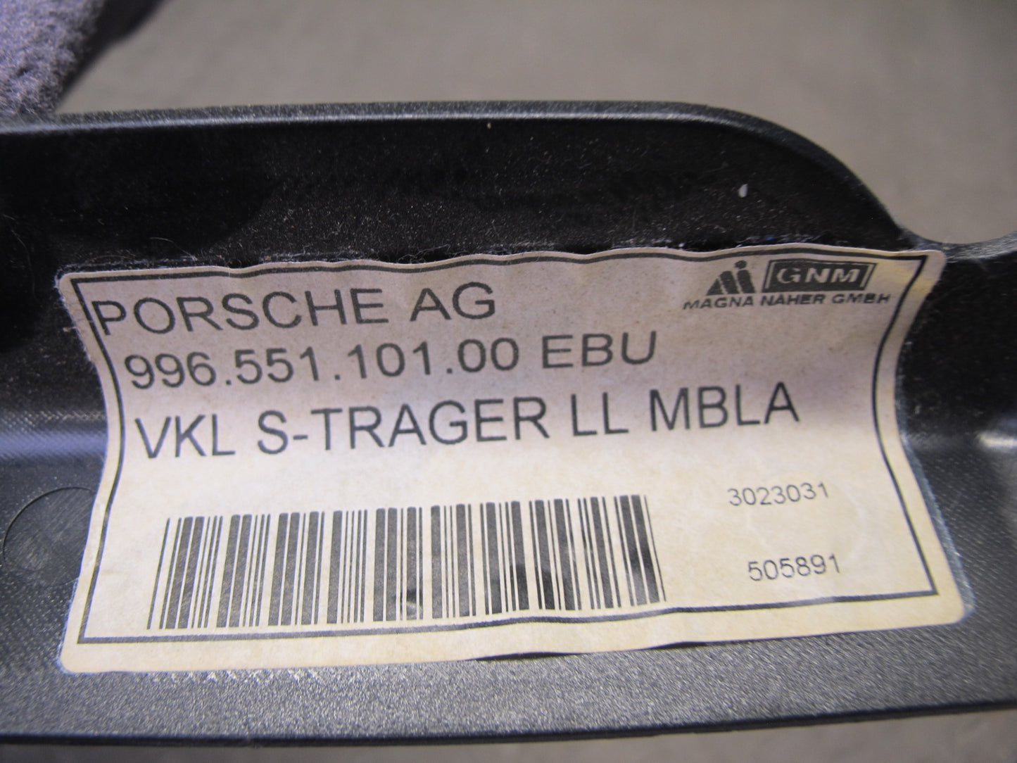 1997-2004 Porsche Boxster 986 Pillar Center Console Interior Trim Panel Set of 5