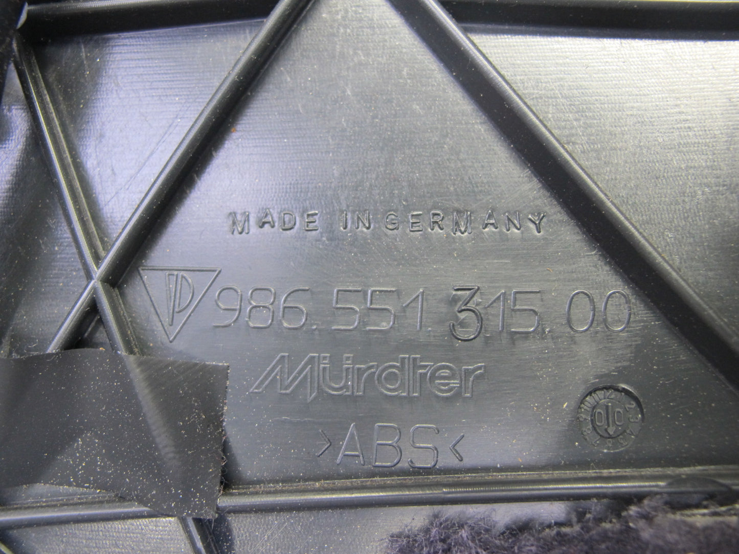 1997-2004 Porsche Boxster 986 Pillar Center Console Interior Trim Panel Set of 5