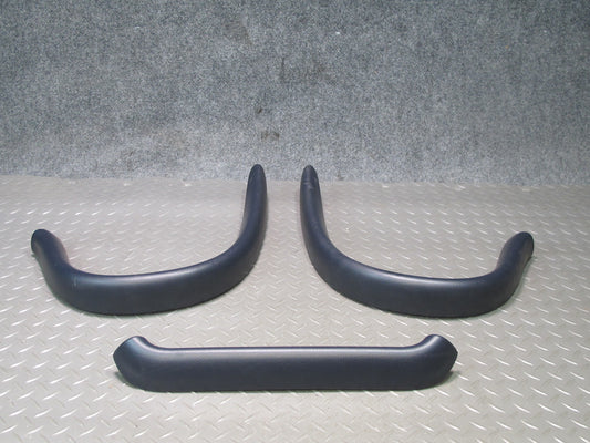 1997-2004 Porsche Boxster 986 Convertible Roll Bar Trim Pad Cover Set of 3