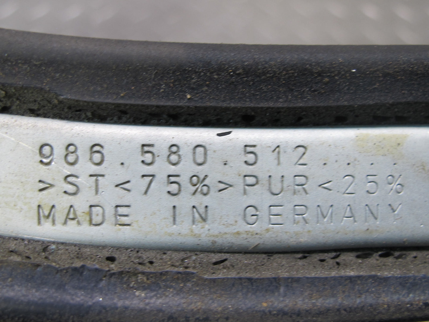 1997-2004 Porsche Boxster 986 Convertible Roll Bar Trim Pad Cover Set of 3