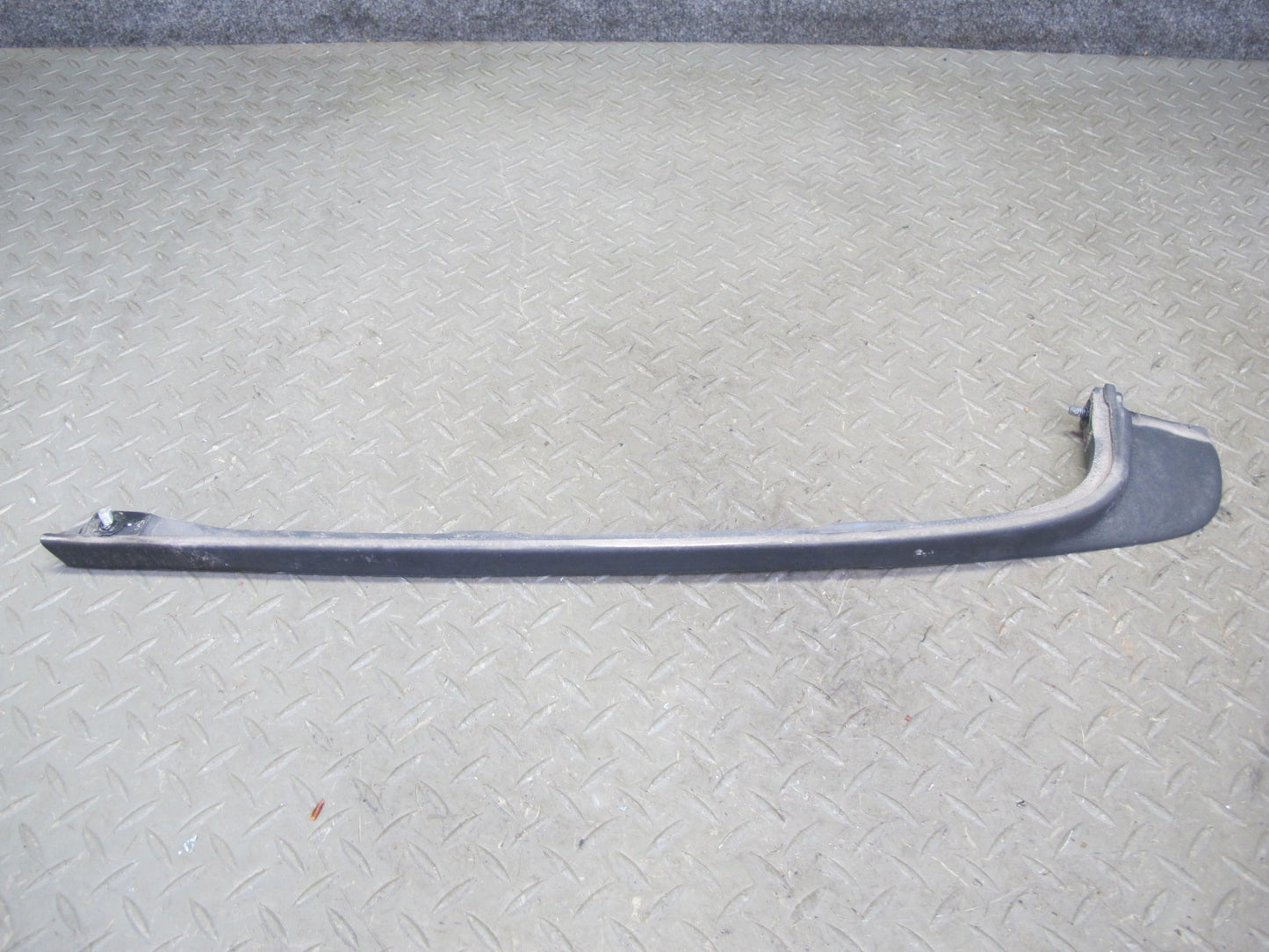 73-89 Mercedes R107 Set of 3 Rear Bumper Left Right Center Filler Molding OEM