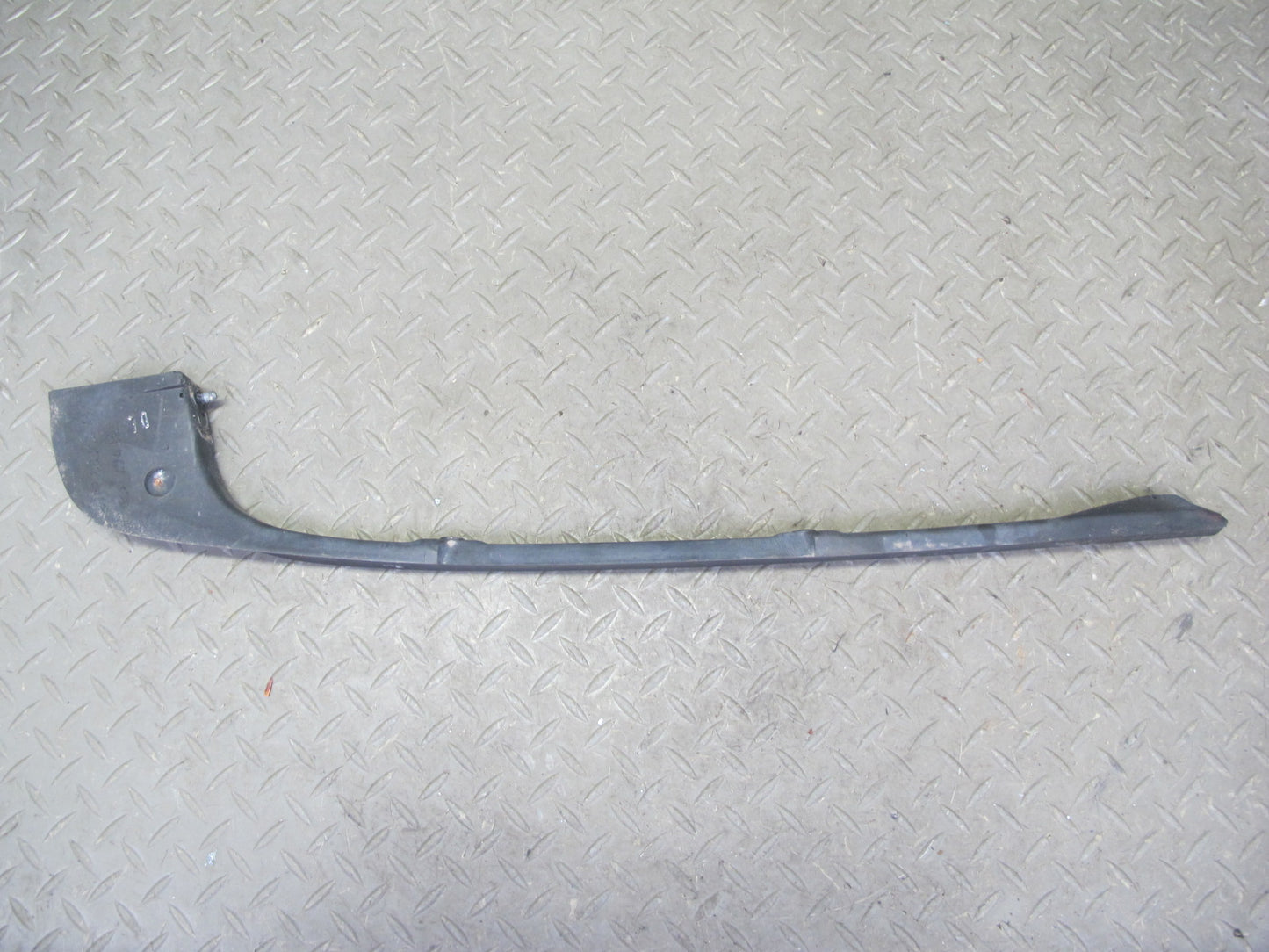 73-89 Mercedes R107 Set of 3 Rear Bumper Left Right Center Filler Molding OEM