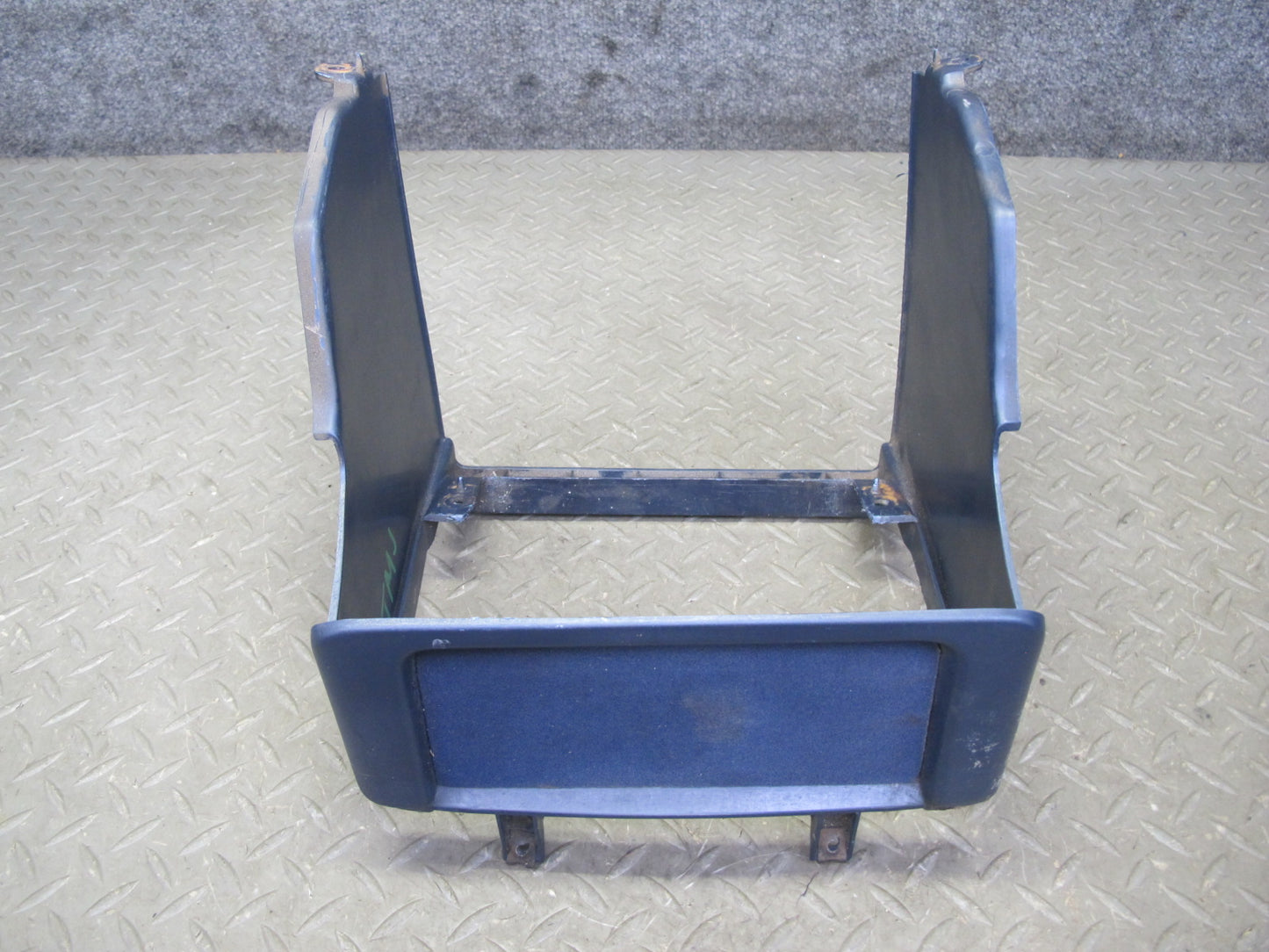 85-89 Toyota AW15 MR2 Radio Surround Trim Bezel Panel Blue 55424-17020 OEM