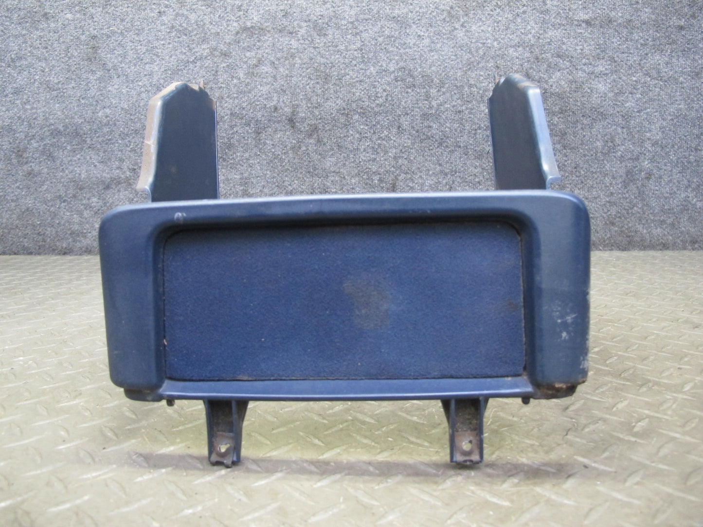 85-89 Toyota AW15 MR2 Radio Surround Trim Bezel Panel Blue 55424-17020 OEM