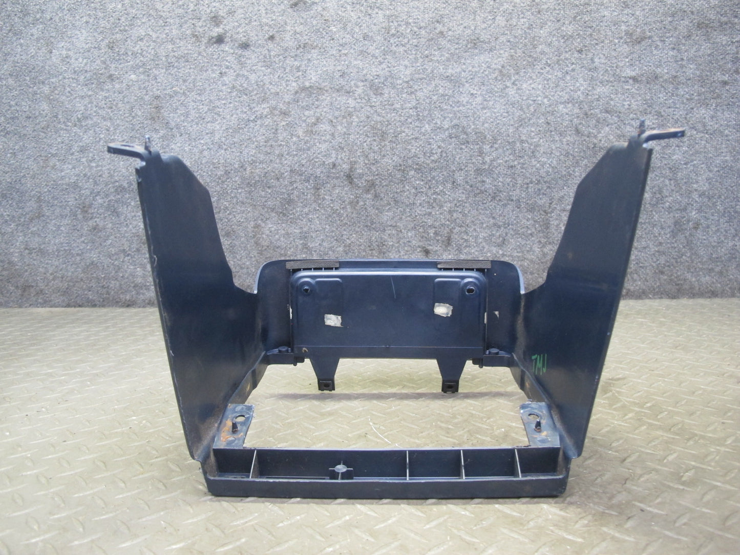 85-89 Toyota AW15 MR2 Radio Surround Trim Bezel Panel Blue 55424-17020 OEM