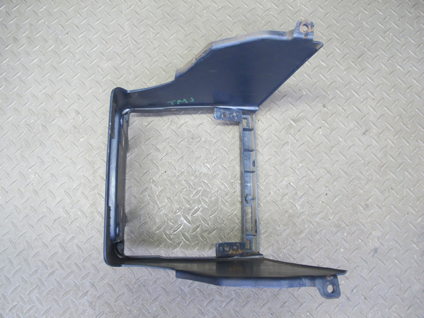 85-89 Toyota AW15 MR2 Radio Surround Trim Bezel Panel Blue 55424-17020 OEM