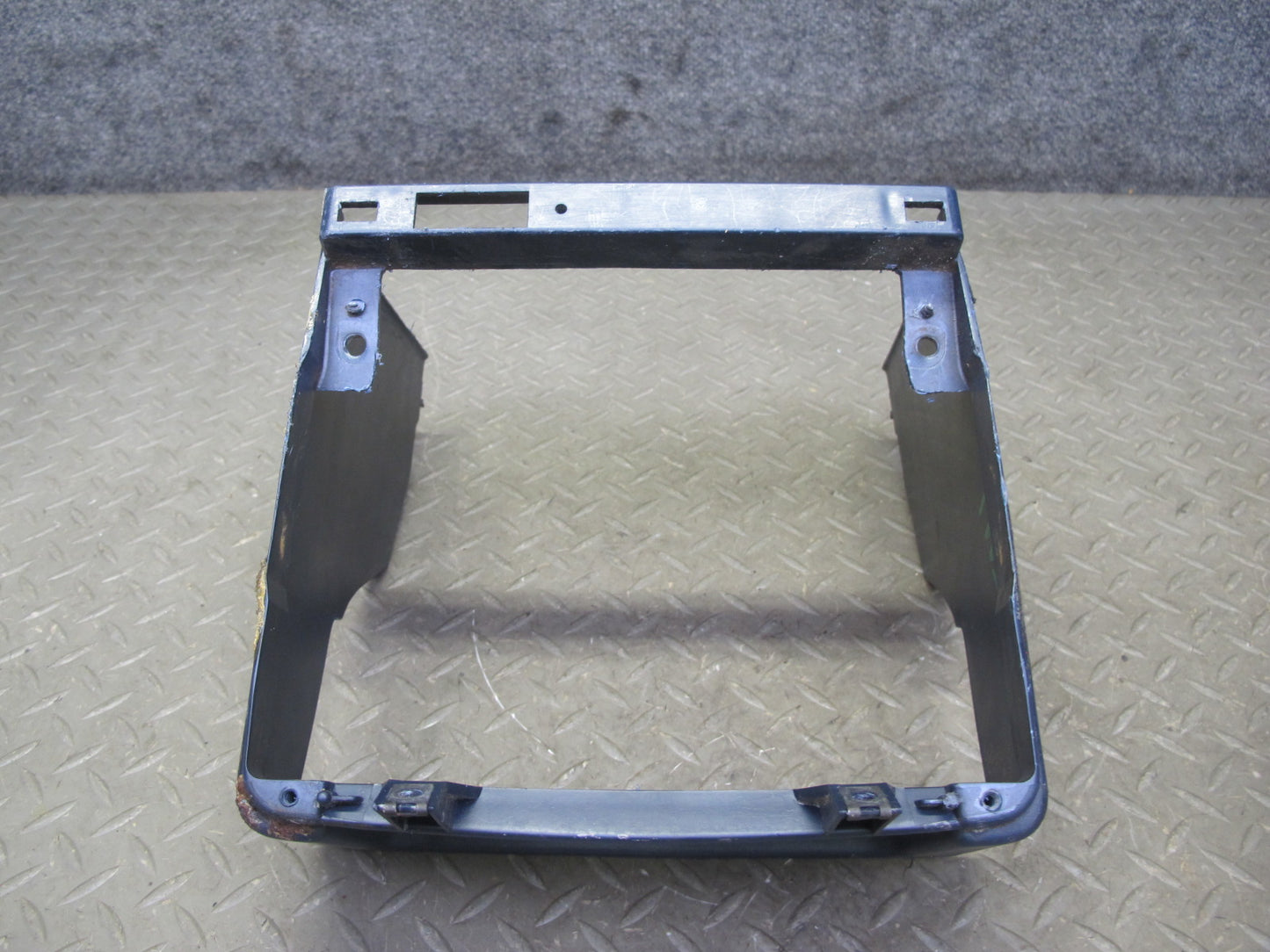 85-89 Toyota AW15 MR2 Radio Surround Trim Bezel Panel Blue 55424-17020 OEM