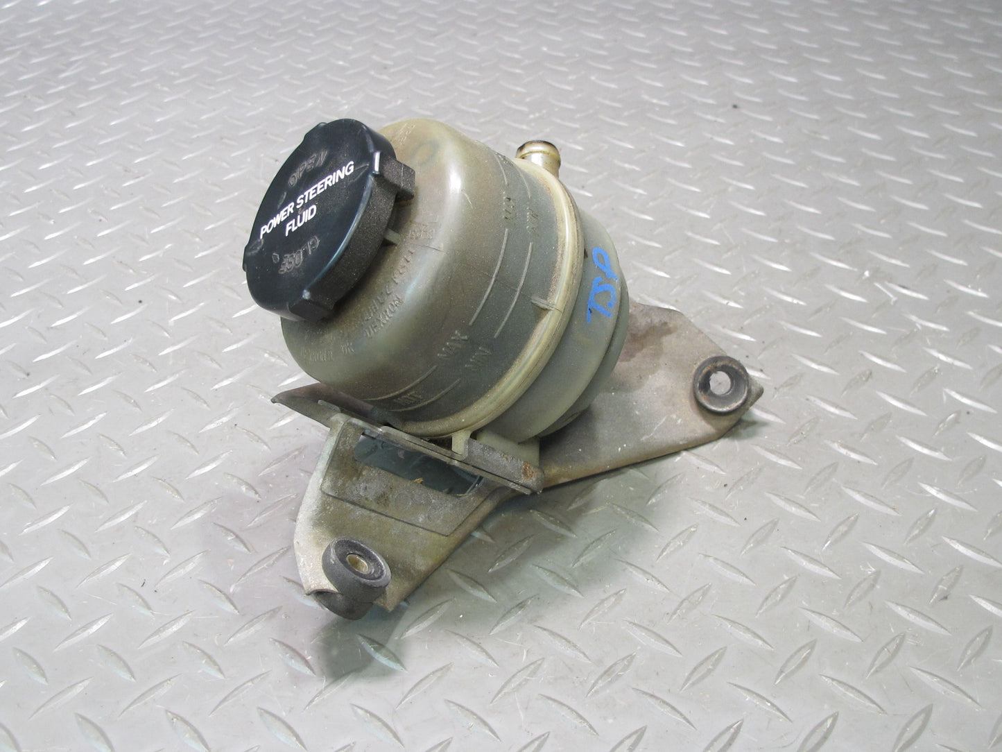 86-92 Toyota Supra MA70L NON Turbo Power Steering Fluid Reservoir w Bracket OEM