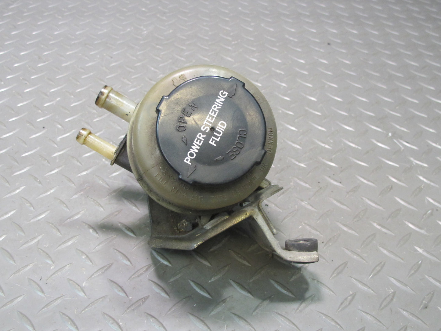 86-92 Toyota Supra MA70L NON Turbo Power Steering Fluid Reservoir w Bracket OEM