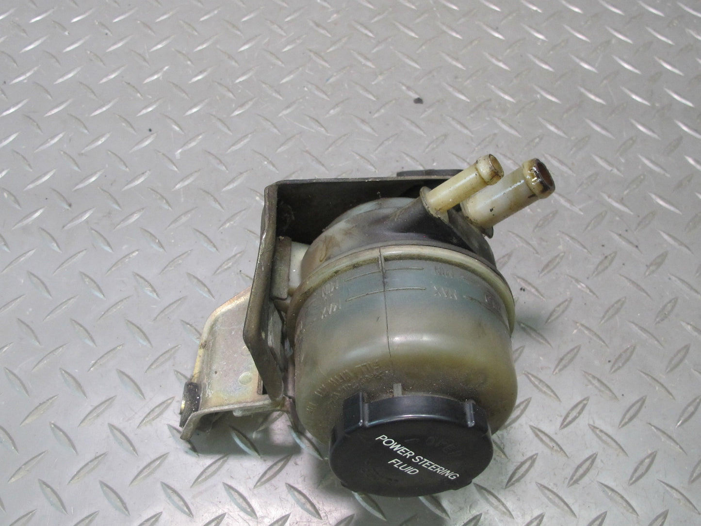 86-92 Toyota Supra MA70L NON Turbo Power Steering Fluid Reservoir w Bracket OEM