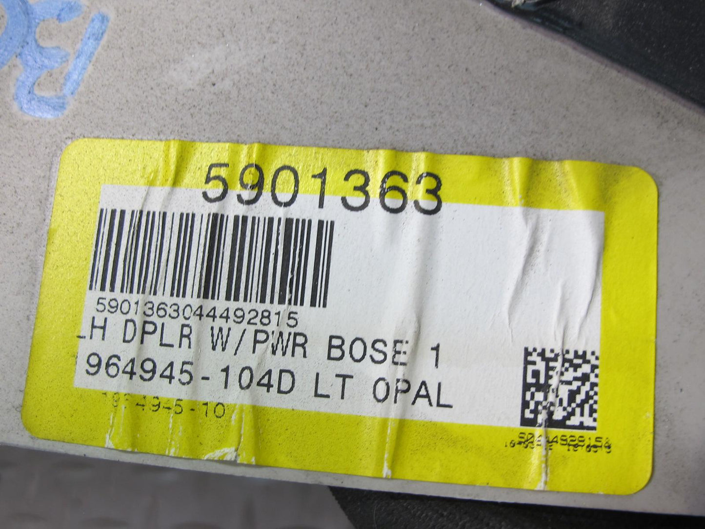 2007-2014 Cadillac Escalade Rear Interior D Pillar Trim Panel Set of 2