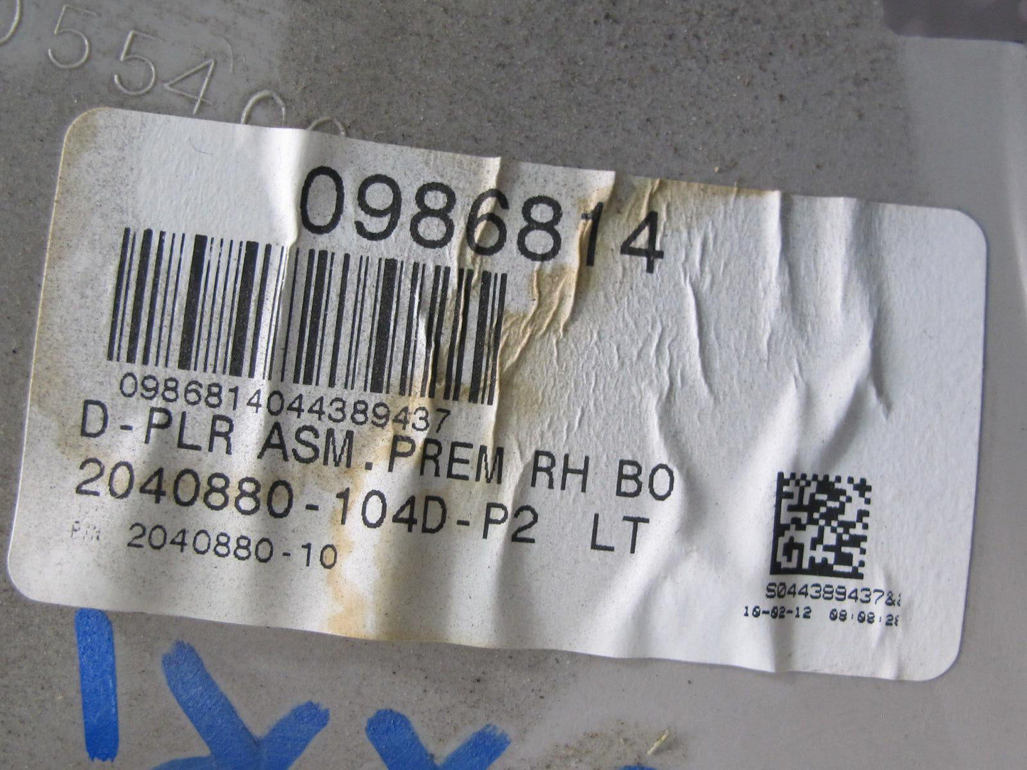 2007-2014 Cadillac Escalade Rear Interior D Pillar Trim Panel Set of 2