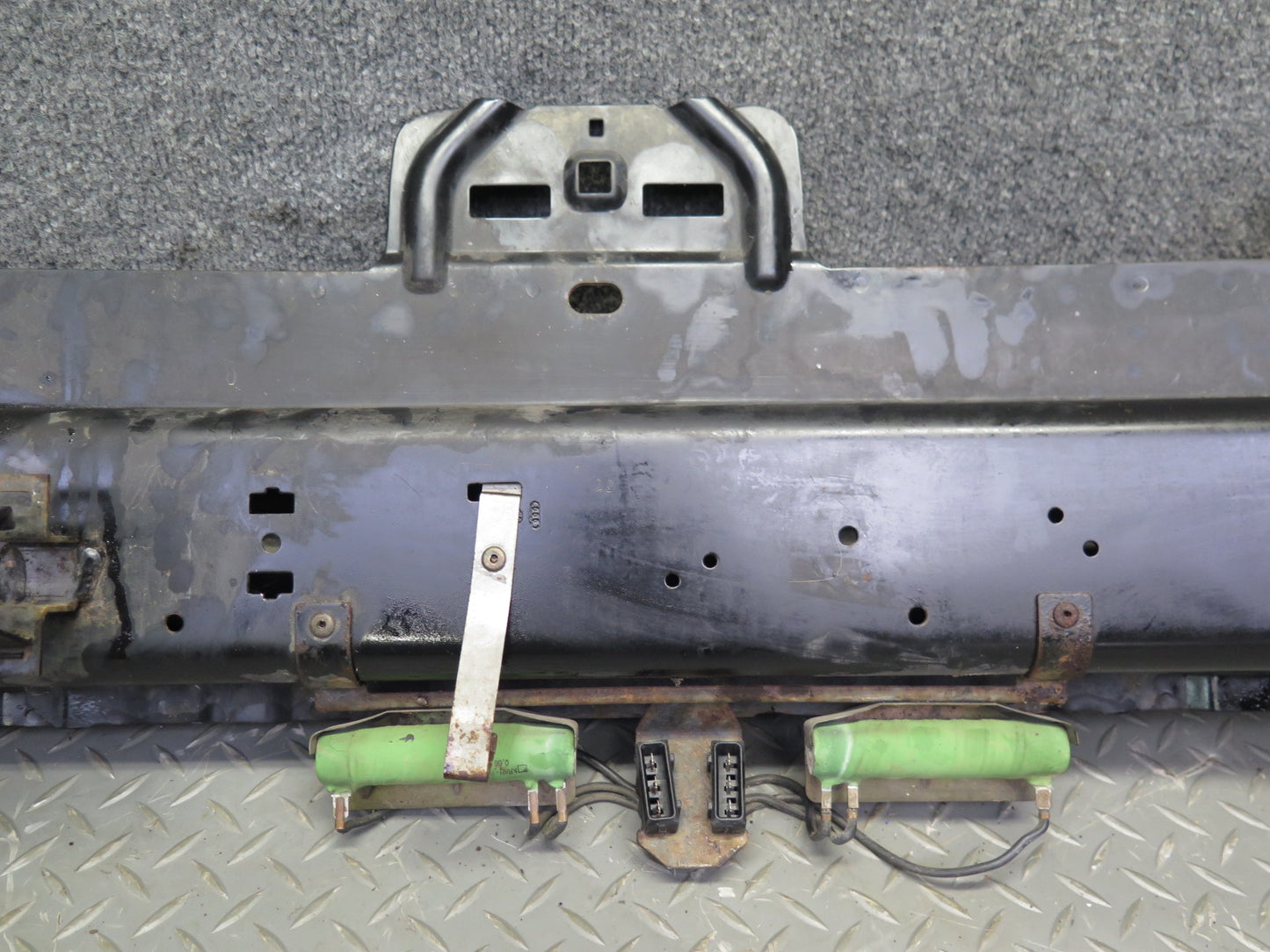 97-03 VW Eurovan T4 Front Bumper Impact Reinforcement Bar w Resistors OEM