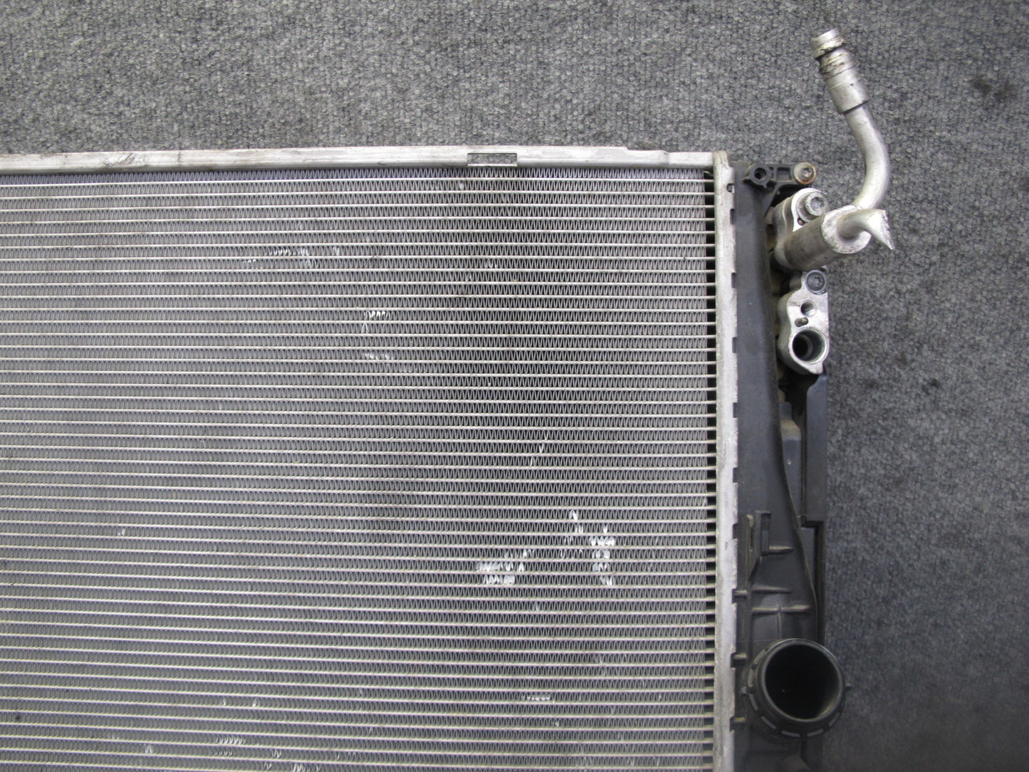 07-13 BMW E90 E93 335i N54 Engine Radiator AC Condenser Intercooler Assy 64K OEM