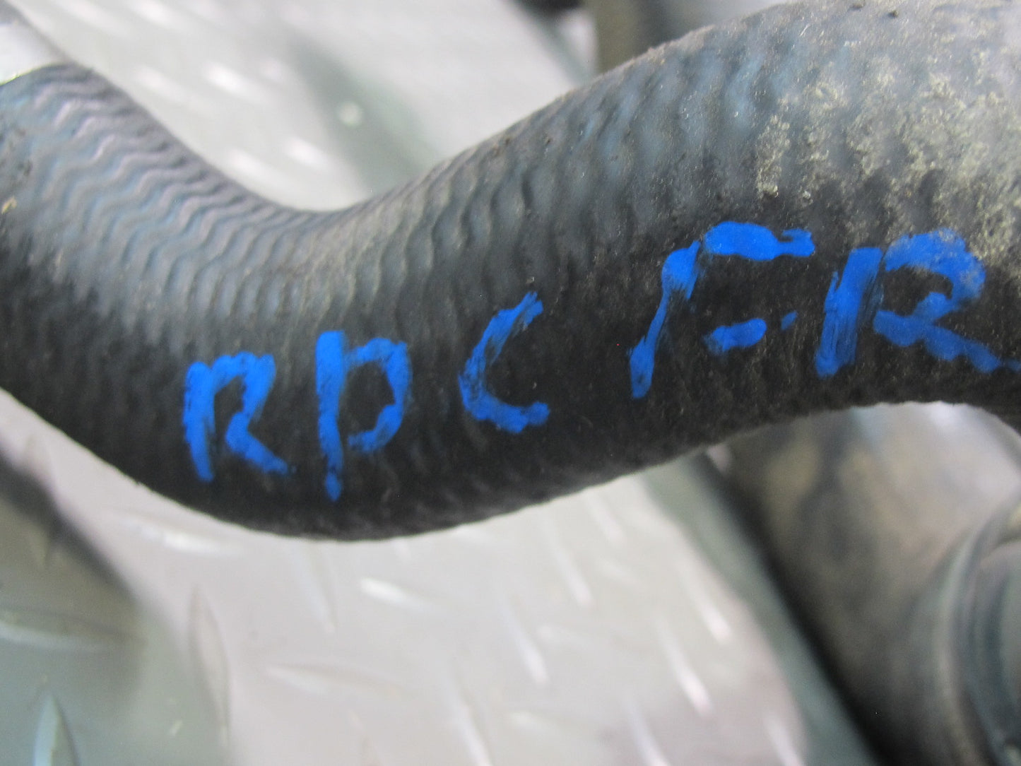 11-18 Porsche Cayenne 958 4.8L Turbo Left Right Intercooler Hose Pipe Line Set