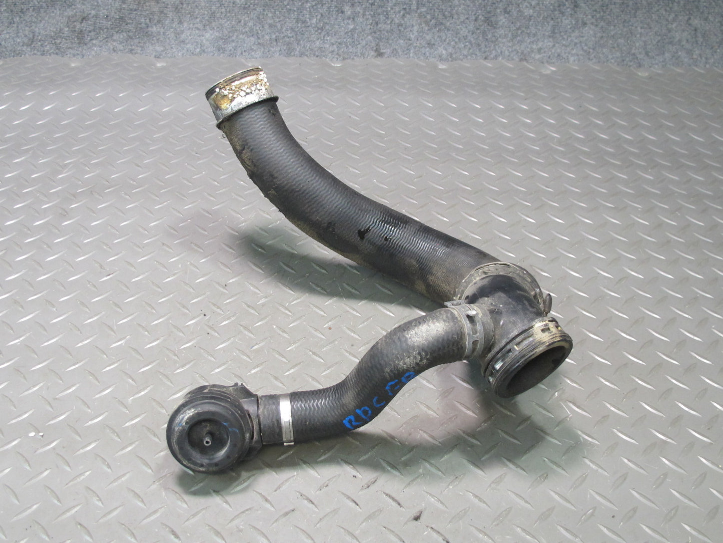 11-18 Porsche Cayenne 958 4.8L Turbo Left Right Intercooler Hose Pipe Line Set