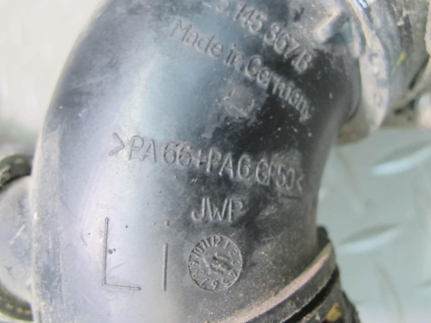 11-18 Porsche Cayenne 958 4.8L Turbo Left Right Intercooler Hose Pipe Line Set