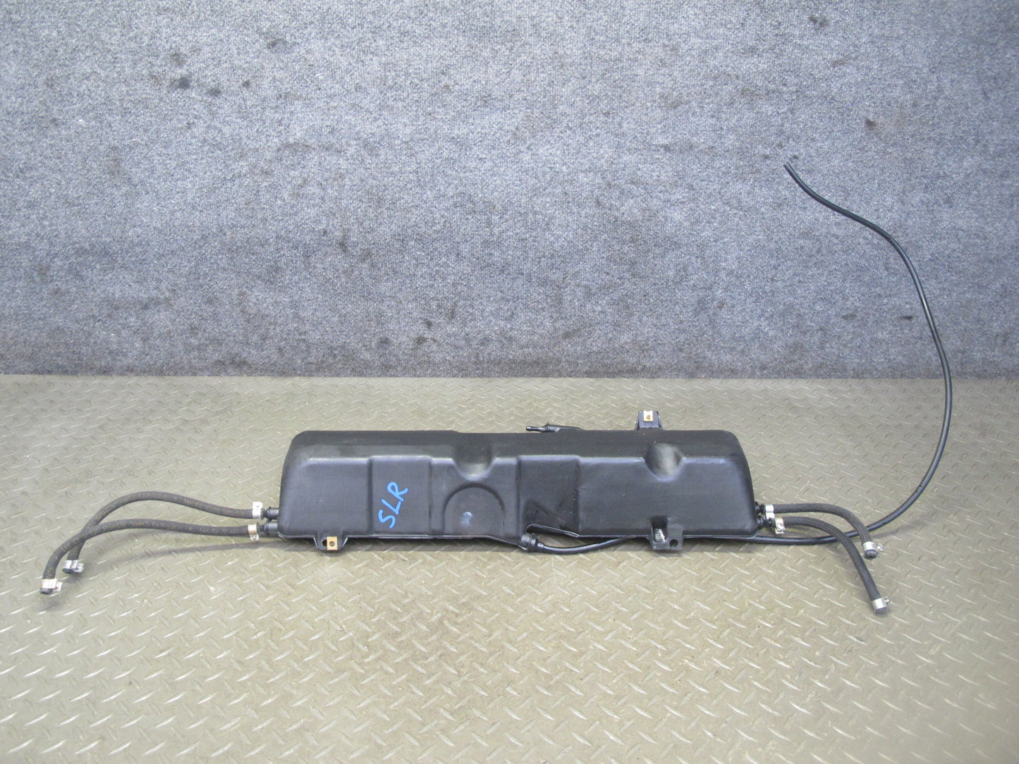 81-85 Mercedes R107 380SL Fuel Evap Vapor Charcoal Canister w Pipe OEM