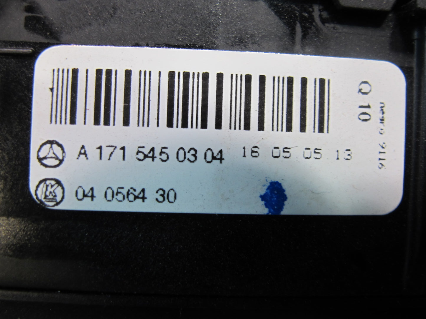 05-11 Mercedes R171 Slk-class Headlight Fog Light Control Switch 1715450304 OEM