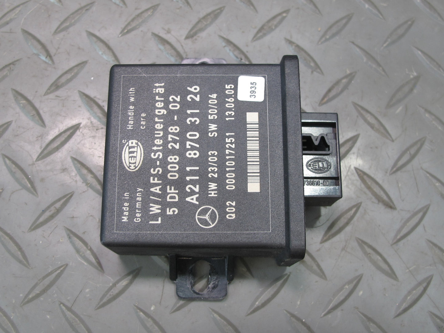 05-11 Mercedes R171 Slk-class Headlight Light Lamp Control Module 2118703126 OEM