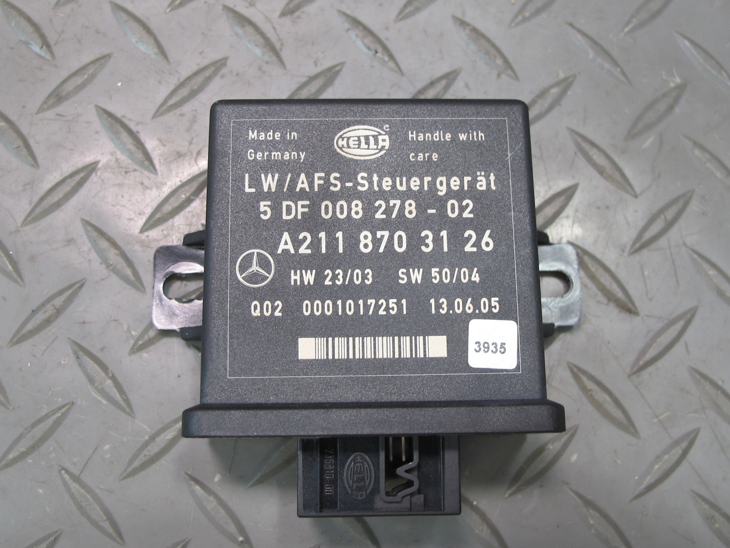 05-11 Mercedes R171 Slk-class Headlight Light Lamp Control Module 2118703126 OEM