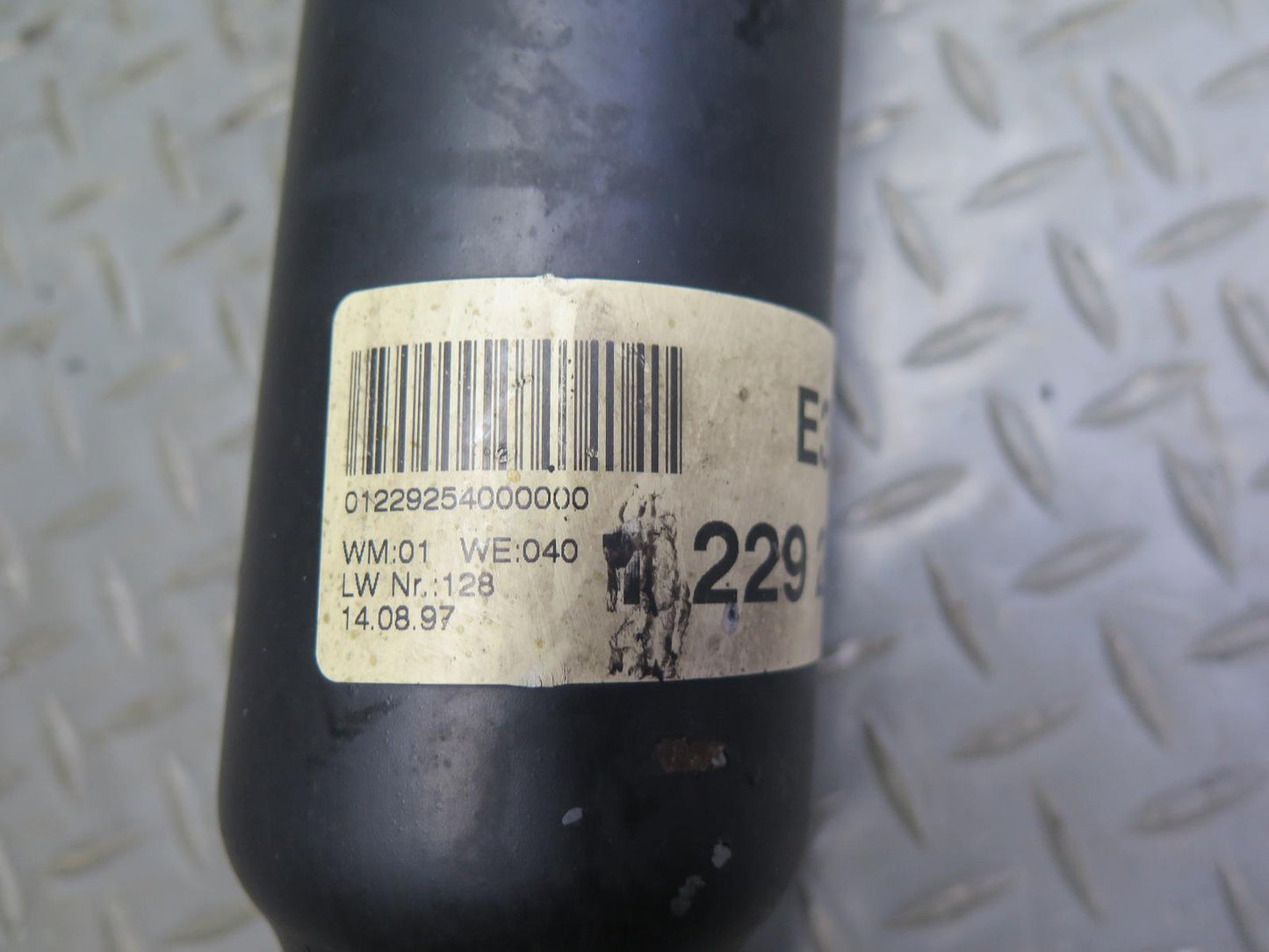 96-98 BMW E36/7 Z3 1.9L M44 M/T Manual Transmission Driveshaft 1229254 OEM