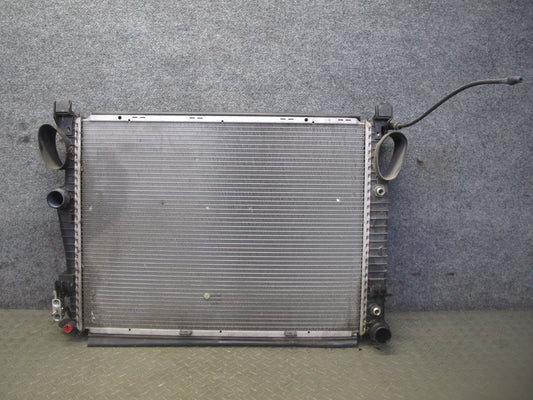 03-06 Mercedes R230 SL500 Engine Radiator Condenser w Oil Cooler OEM