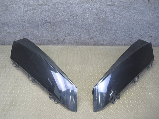 2007-2014 Cadillac Escalade Rear Exterior D Pillar Trim Molding Panel Set of 2