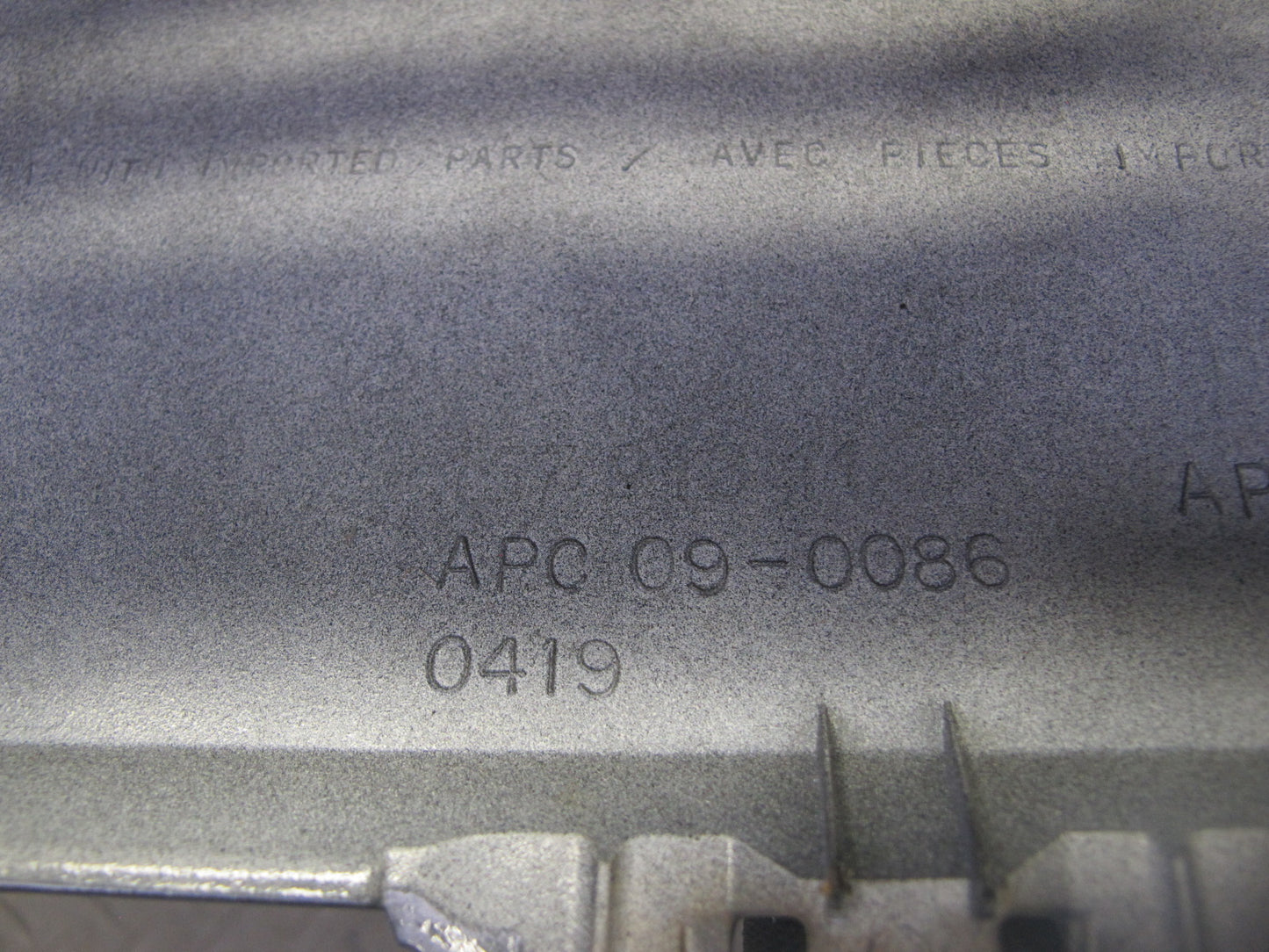 2007-2014 Cadillac Escalade Rear Exterior D Pillar Trim Molding Panel Set of 2