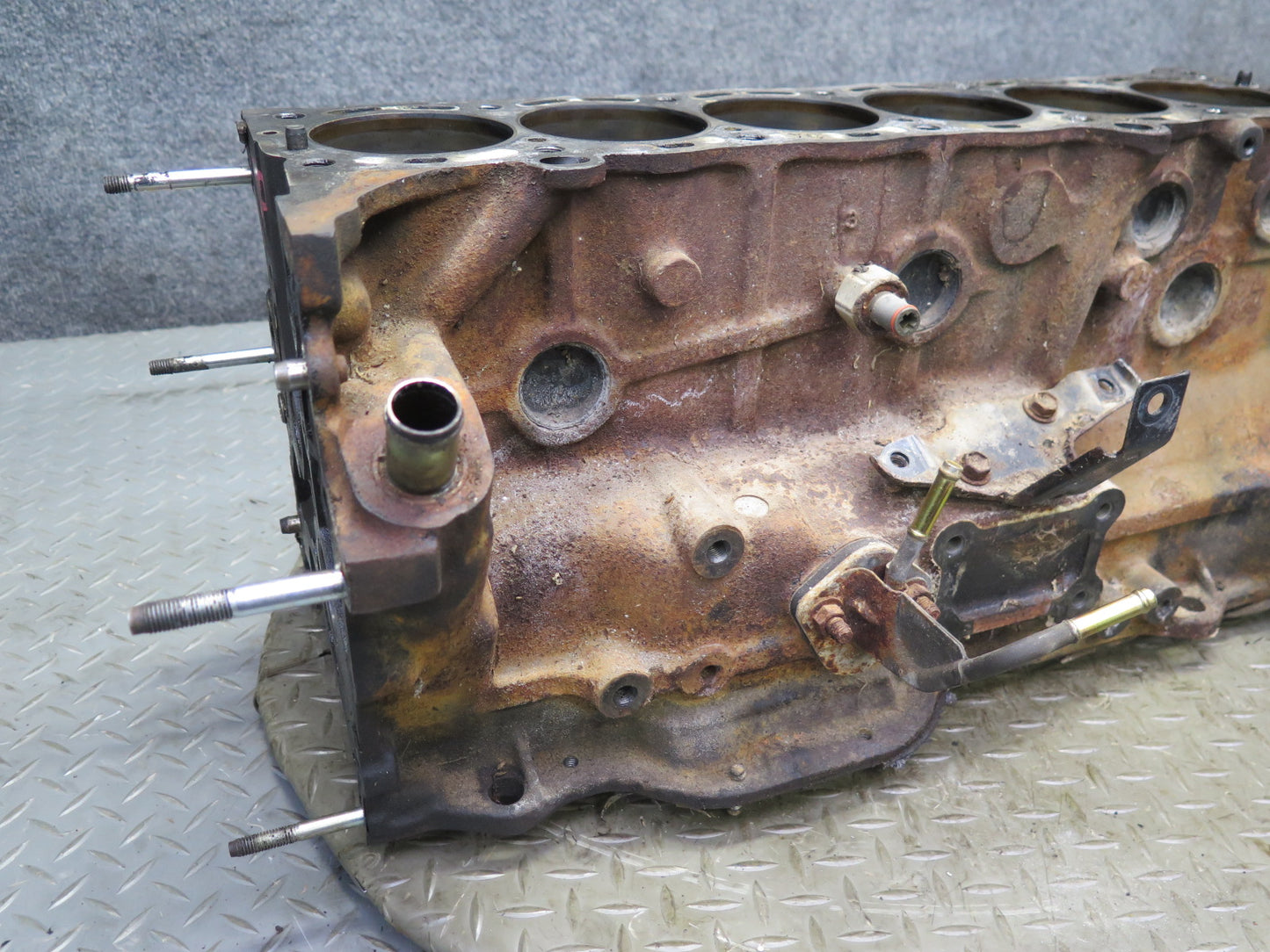 89-90 Toyota Supra MK3 3.0L 7MGE NON Turbo Engine Cylinder Block 118K Miles OEM