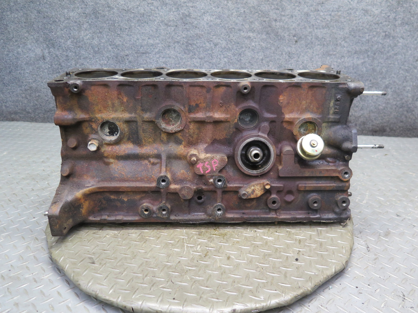 89-90 Toyota Supra MK3 3.0L 7MGE NON Turbo Engine Cylinder Block 118K Miles OEM