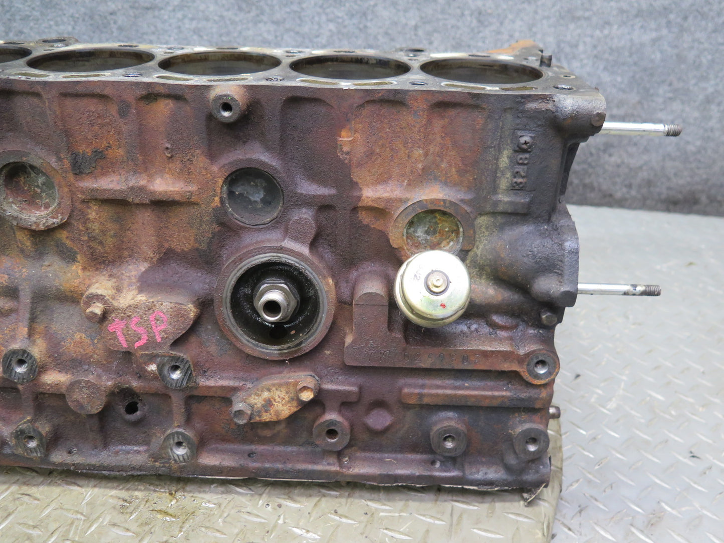 89-90 Toyota Supra MK3 3.0L 7MGE NON Turbo Engine Cylinder Block 118K Miles OEM