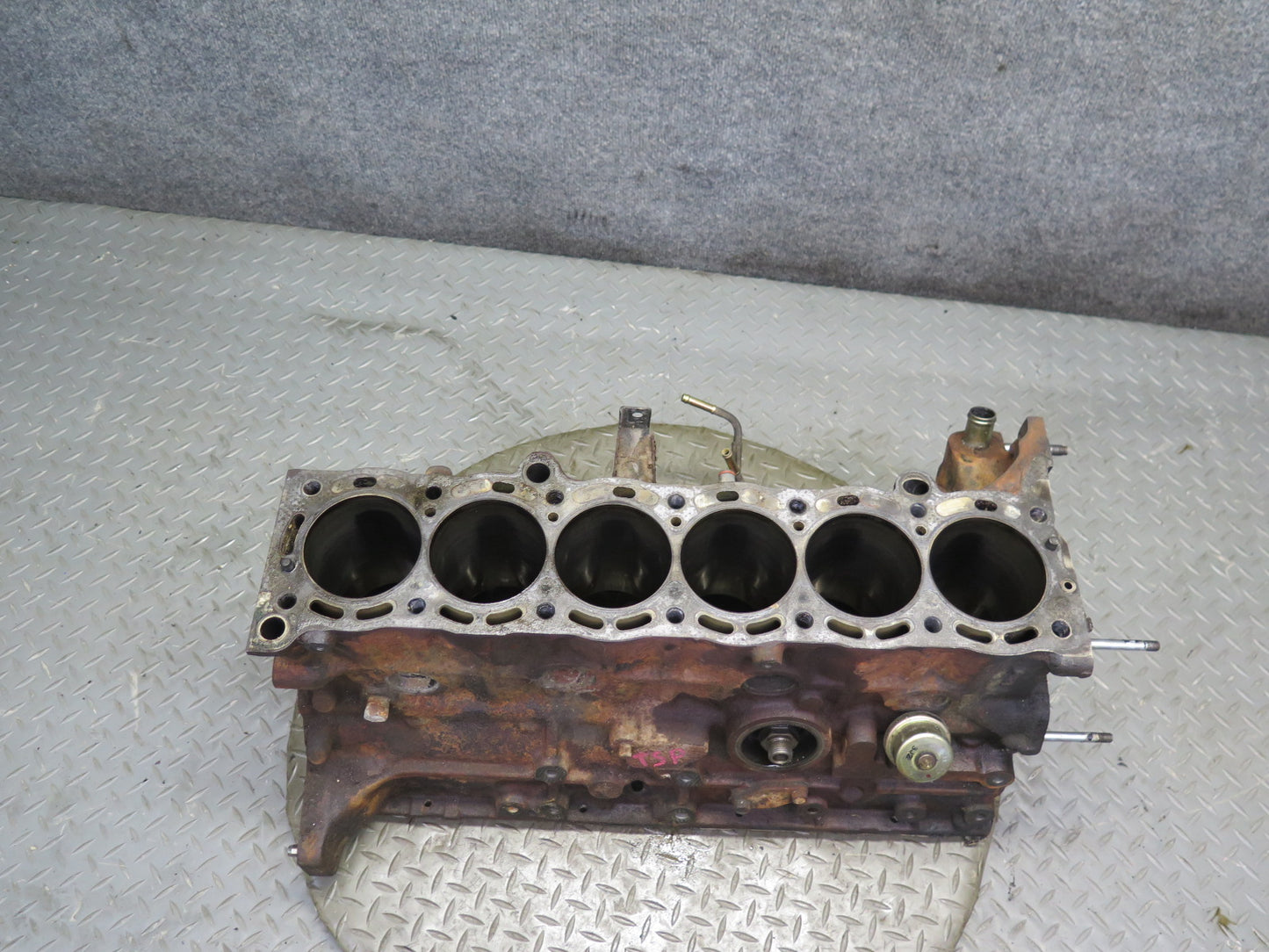 89-90 Toyota Supra MK3 3.0L 7MGE NON Turbo Engine Cylinder Block 118K Miles OEM