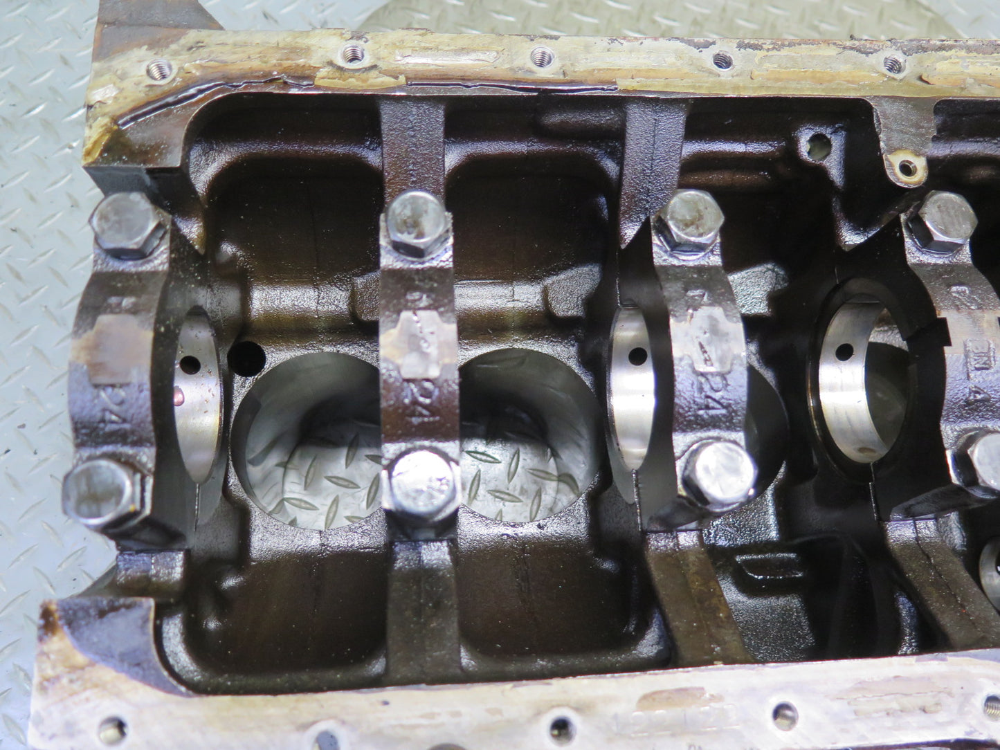 89-90 Toyota Supra MK3 3.0L 7MGE NON Turbo Engine Cylinder Block 118K Miles OEM