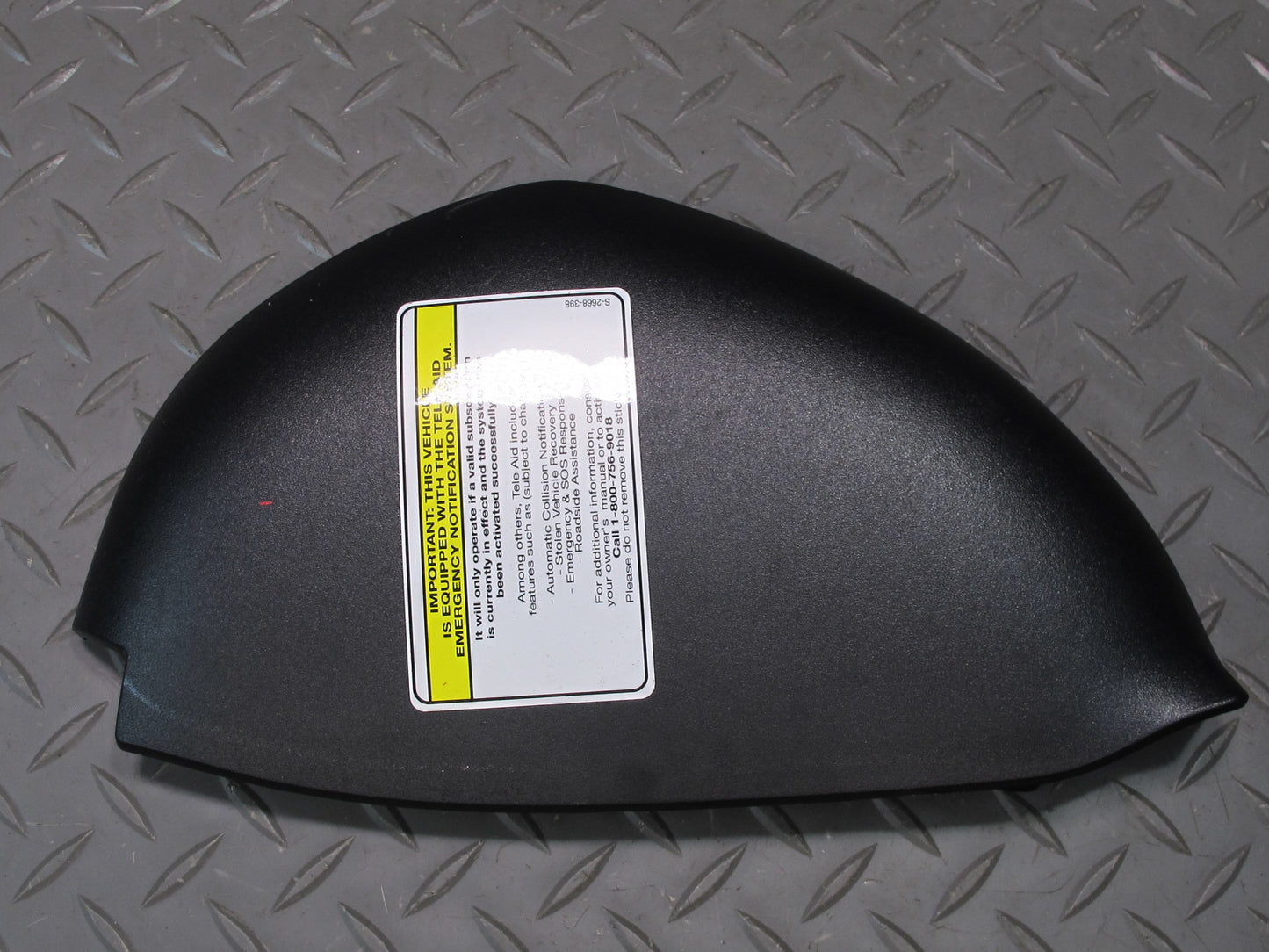 05-11 Mercedes R171 SLK Set of 2 Dash Front Left & Right END Trim Cover OEM