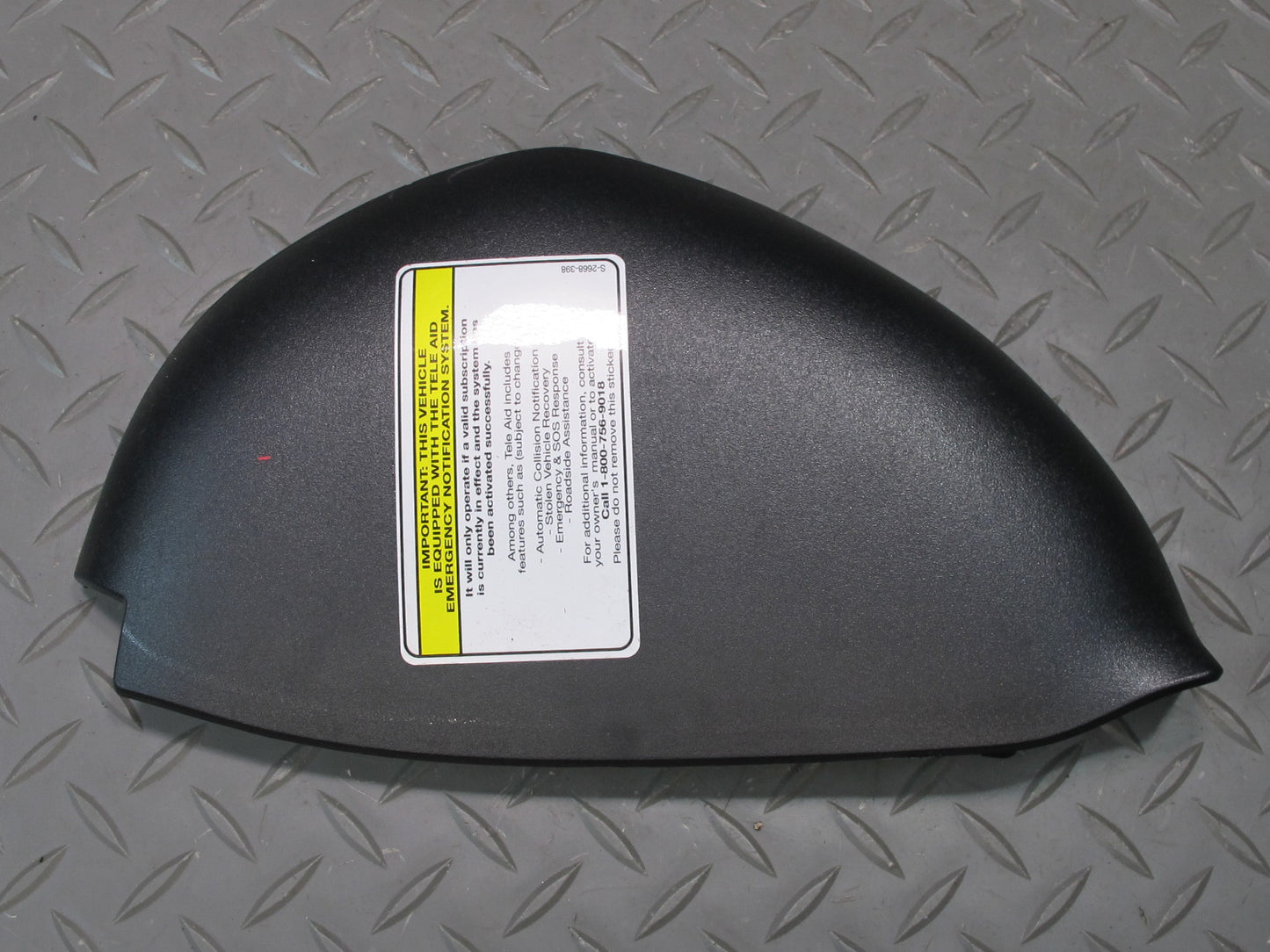 05-11 Mercedes R171 SLK Set of 2 Dash Front Left & Right END Trim Cover OEM